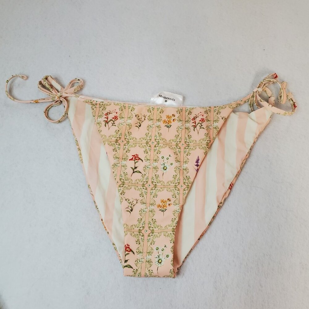 Women's Swimsuit Bottoms Size XL Set of 3 Aquabendita Wild Fable Reversible - Picture 8 of 13